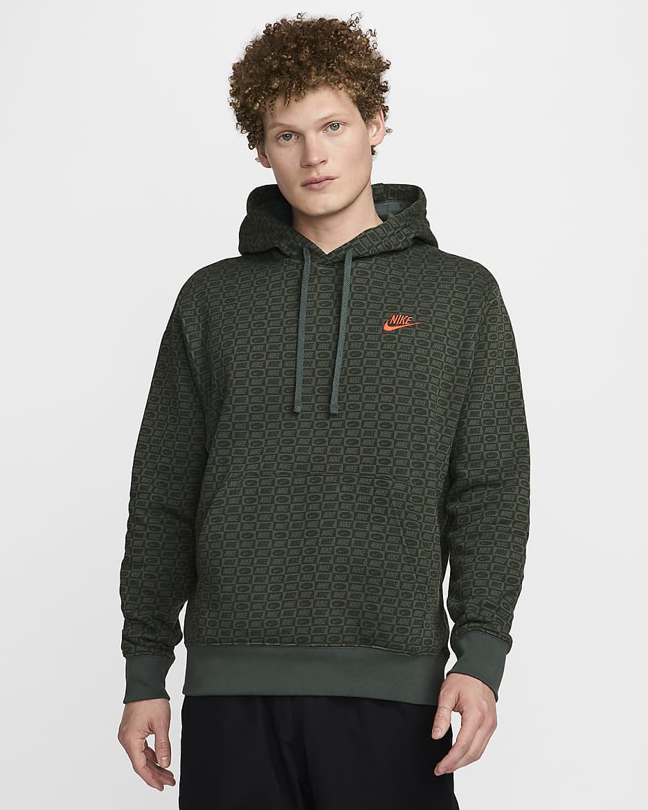 Nike Sportswear Club Fleece Men s Pullover Hoodie. Nike